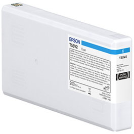 Epson T55W2 Cartucho de Tinta Cian 200 ml