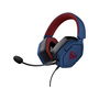 Trust GXT492SM Carus Auriculares Gaming Diadema Alámbrico con Micrófono Extraíble - Circumaural, 20-20000 Hz, Azul y Rojo, PC, Mac, Android, iOS