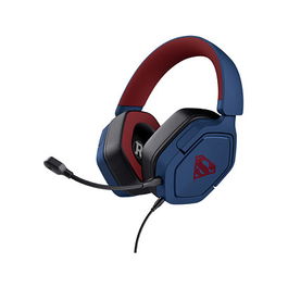 Trust GXT492SM Carus Auriculares Gaming Diadema Alámbrico con Micrófono Extraíble - Circumaural, 20-20000 Hz, Azul y Rojo, PC, Mac, Android, iOS