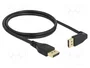 DeLOCK Cable DisplayPort 8K 60Hz 1m con Conector Angular 90° hacia arriba