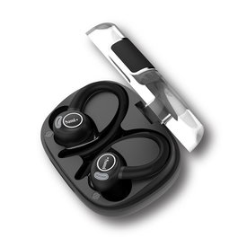 SAMI RUNNER 2 Auriculares Inalámbricos Deportivos TWS con Aro de Silicona y Pantalla LCD Dual
