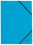 Leitz Recycle Carpeta de Cartón con Gomas Azul A4