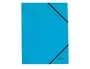 Leitz Carpeta Recycle con Gomas DIN A4, Cartón Reciclable 100% Color Azul