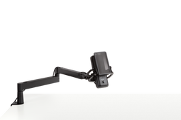 Elgato Wave Mic Arm LP Brazo Articulado para Microfono Estudio y Streaming 10AAW9901 - Perfil Bajo, Ranuras Ocultas para Cables, Carga hasta 2 kg, Abrazadera para Escritorio