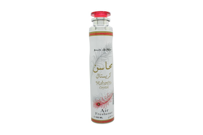 Lattafa Mahasin Crystal Ambientador de Habitación Floral 300 ml Lattafa Mahasin Crystal Ambientador de Habitación Floral 300 ml