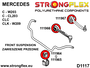 StrongFlex STF111967A Silentblock de Suspensión Delantero - Trasero Sport