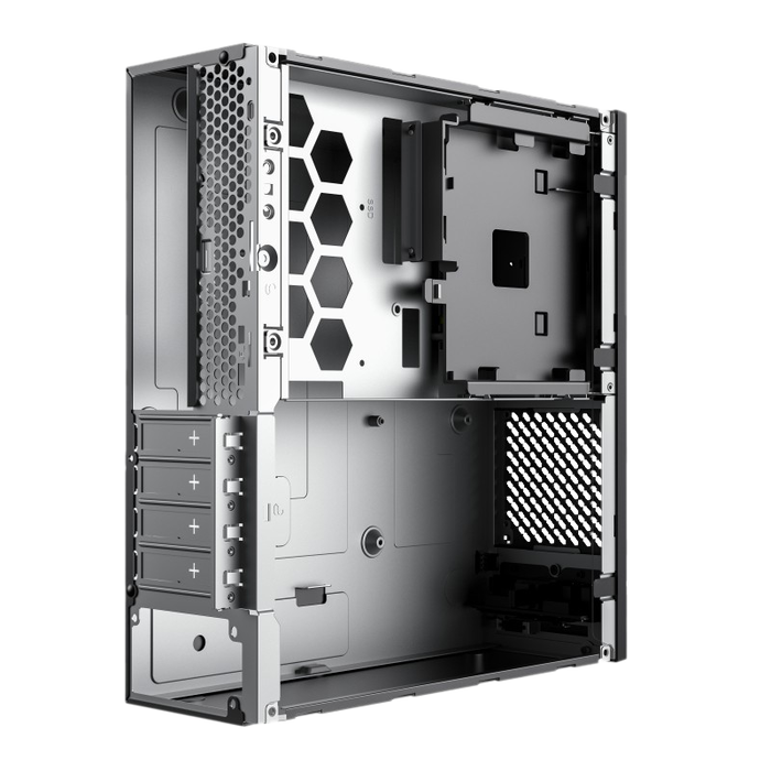 Phoenix technologies Caja Ordenador Phoenix Lite S3 Micro ATX con Fuente Flex ATX 200W, Ultra Compacta