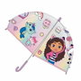 Cerdá Paraguas Manual Burbuja la Casa de Gabby 45 Cm Rosa