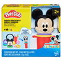 Hasbro Play-Doh Set de Juego Apila y Diviértete Disney Junior G2322 con 4 Barras de Plastilina, Mickey Mouse, para Niños +2 Años