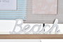 DKD Home Decor Marco Multifoto Madera y Cristal Beach