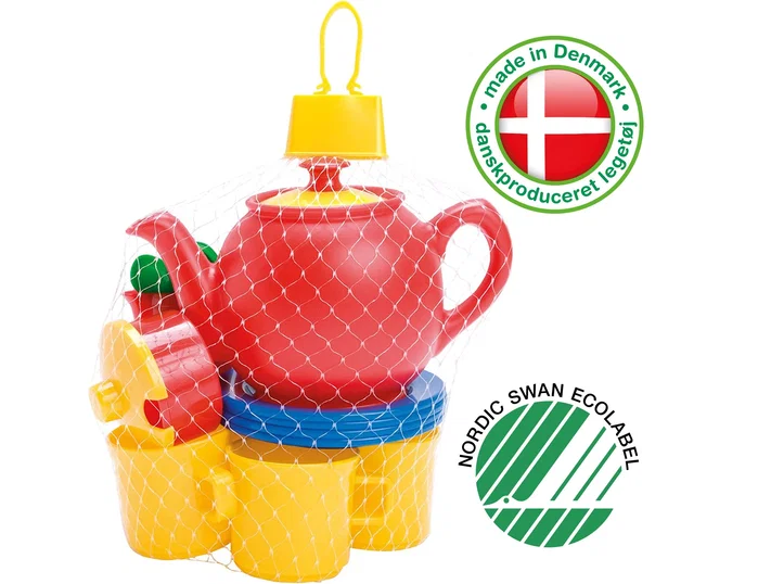 Dantoy Juego de Té de 4 Servicios con 17 Piezas