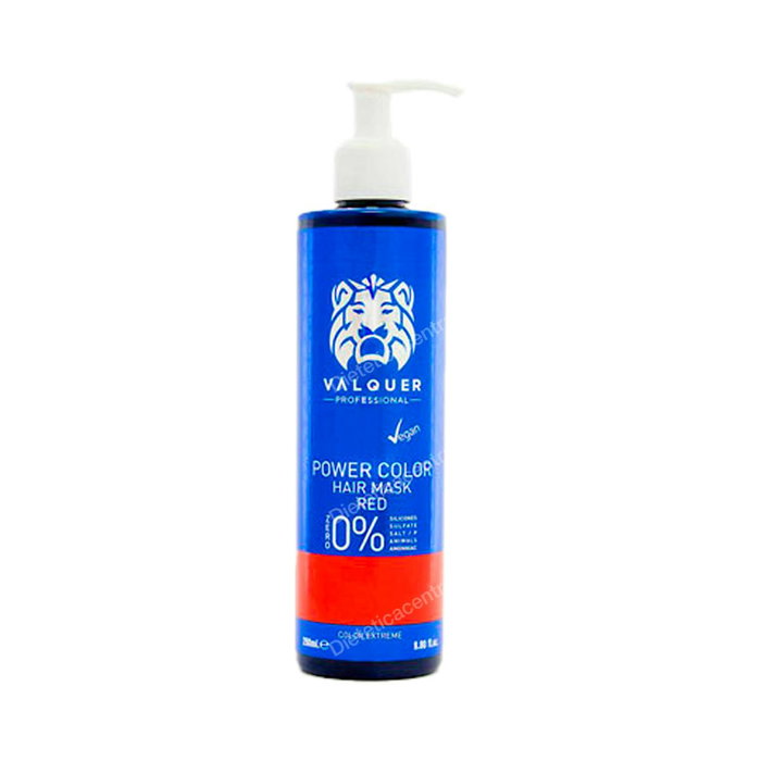 Valquer Power Color Hair Mask Red Zero 275 ml