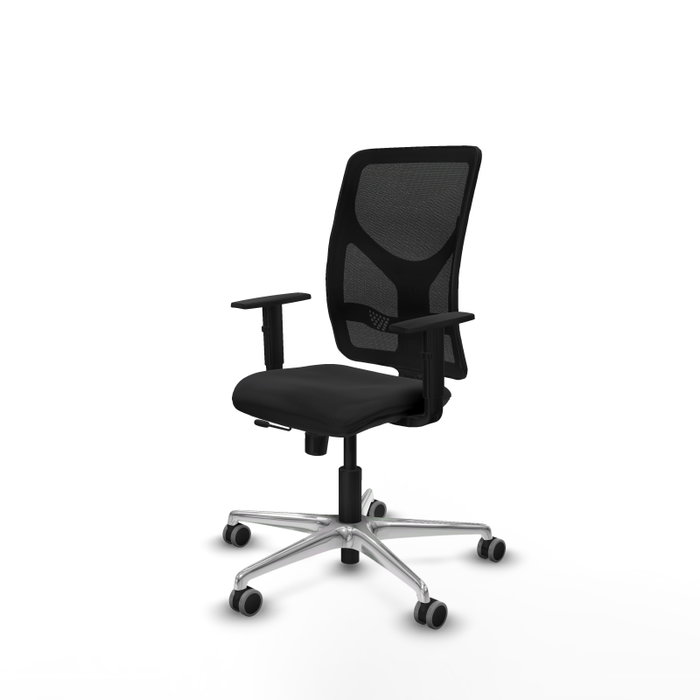 PIQUERAS Y CRESPO Silla de oficina Motilla con mecanismo Sincro/Traslack color Negro PIQUERAS Y CRESPO Silla de oficina Motilla con mecanismo Sincro/Traslack color Negro