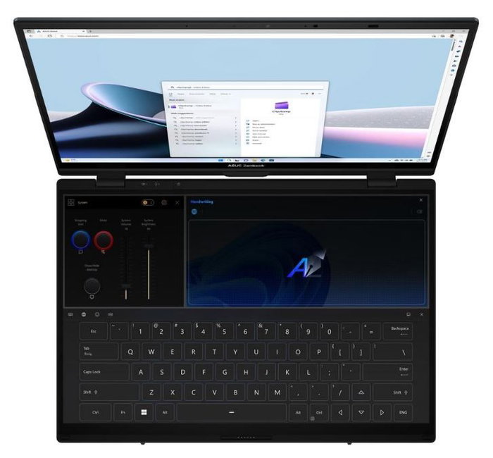 ASUS ZenBook Duo OLED UX8406CA-QL121W - Ultra 7 255H | 14" | Táctil | 32GB | 1TB | Teclado Español | W11H