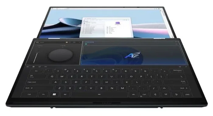 ASUS ZenBook Duo OLED UX8406CA-QL121W - Ultra 7 255H | 14" | Táctil | 32GB | 1TB | Teclado Español | W11H