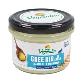VEGETALIA Mantequilla Ghee Cabra Clarificada 220Gr. Bio Ecológica