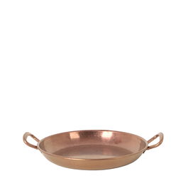 VIEJO VALLE Paellera Vintage Cobre 17 cm Diámetro - Fuente Rabanera para Vajilla (Set de 12)