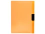 Liderpapel Carpeta Dossier con Pinza Deslizante Naranja DIN A4