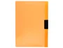 Liderpapel Carpeta Dossier con Pinza Deslizante Naranja DIN A4