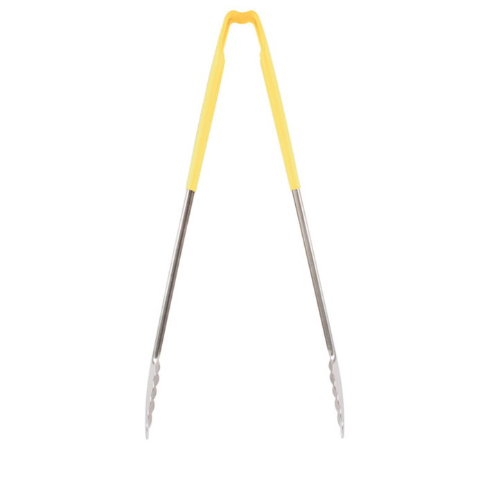 Vollrath Pujadas Pinza buffet, acero inoxidable, amarilla, 40 cm