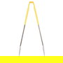 Vollrath Pujadas Pinza buffet, acero inoxidable, amarilla, 40 cm