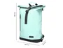Antartik Roll Pack Mochila Impermeable Gran Capacidad Turquesa 480x130x280 mm