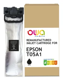 Armor OWA K21007OW Cartucho de Tinta Compatible Negro para Epson C878R/C879R, 440ml, Rendimiento 25000 Páginas (25% más copias), Pack Individual