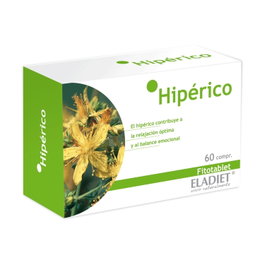 Eladiet Hipérico 60 comprimidos Complemento Alimenticio para Relajación y Balance Emocional