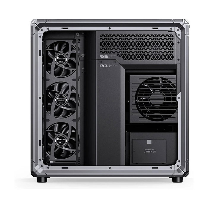 Jonsbo X400 Midi-Tower ATX con Vidrio Templado - Gris
