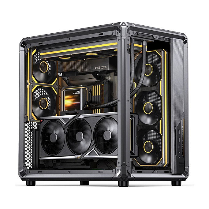 Jonsbo X400 Midi-Tower ATX con Vidrio Templado - Gris