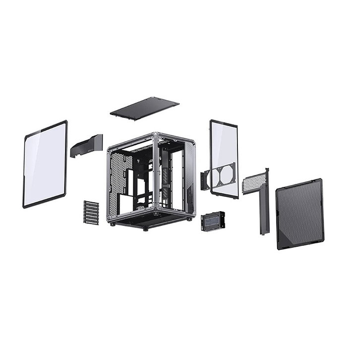 Jonsbo X400 Midi-Tower ATX con Vidrio Templado - Gris