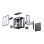 Jonsbo X400 Midi-Tower ATX con Vidrio Templado - Gris