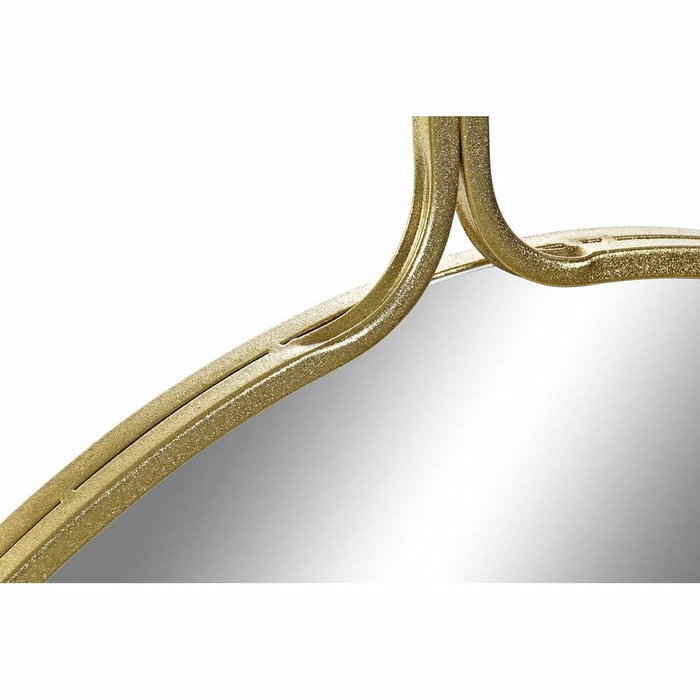 DKD Home Decor Espejo de Metal Dorado 72x2x91,5 cm