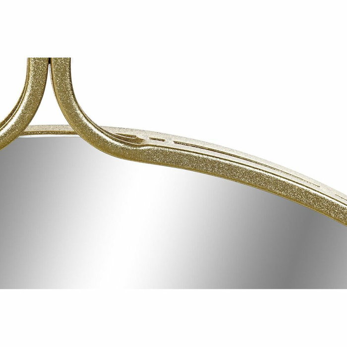 DKD Home Decor Espejo de Metal Dorado 72x2x91,5 cm