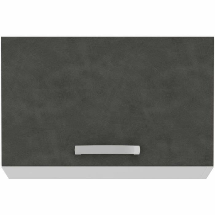 AUCUNE Mueble campana LASSEN con puerta basculante Gris mate AUCUNE Mueble campana LASSEN con puerta basculante Gris mate