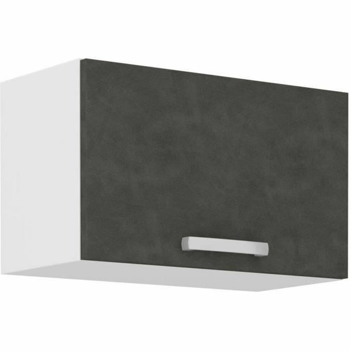 AUCUNE Mueble campana LASSEN con puerta basculante Gris mate AUCUNE Mueble campana LASSEN con puerta basculante Gris mate