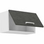 AUCUNE Mueble campana LASSEN con puerta basculante Gris mate
