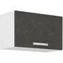 LASSEN Mueble Campana con Puerta Basculante - Gris Mate - L 60 x 31,6 x H 36 cm