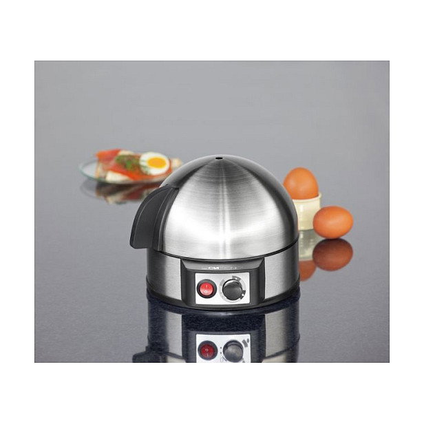 Clatronic EK 3321 Hervidor de huevos de acero inoxidable para 7 huevos Clatronic EK 3321 Hervidor de huevos de acero inoxidable para 7 huevos