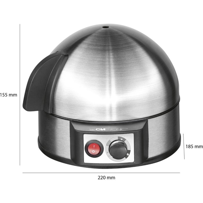 Clatronic EK 3321 Inox Egg Boiler Clatronic EK 3321 Inox Egg Boiler