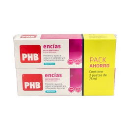 PHB Pasta Dental Encias Duplo 75Ml+75Ml