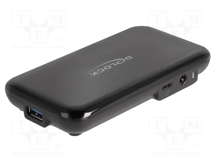 DeLOCK Hub USB 3.2 Gen 2 de 7 puertos (4x Tipo-A y 3x Tipo-C) 64209