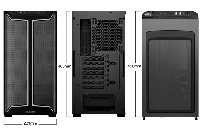 be quiet! Pure Base 501 DX Black be quiet! Pure Base 501 DX Black