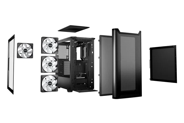 be quiet! Pure Base 501 DX Black Midi Tower Negro