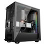 be quiet! Pure Base 501 DX Black - Caja Torre Midi PC ATX Negro con Ventana Lateral, Iluminación RGB Frontal, 3 Ventiladores Silent Wings y Filtros Antipolvo