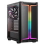 be quiet! Pure Base 501 DX Black - Caja Torre Midi PC ATX Negro con Ventana Lateral, Iluminación RGB Frontal, 3 Ventiladores Silent Wings y Filtros Antipolvo