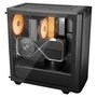 be quiet! Pure Base 501 DX Black - Caja Torre Midi PC ATX Negro con Ventana Lateral, Iluminación RGB Frontal, 3 Ventiladores Silent Wings y Filtros Antipolvo