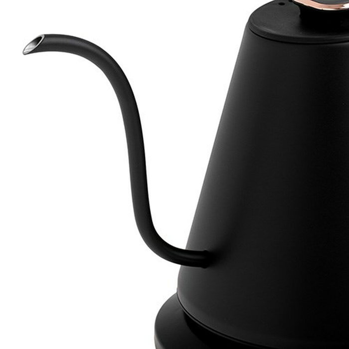 Adler Ad1349 Hervidor de agua metálico negro de 1 l