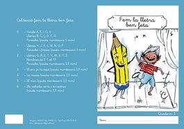 REBOST Cuaderno La Lletra Ben Feta Minúsculas Nº 3 (Set de 5)