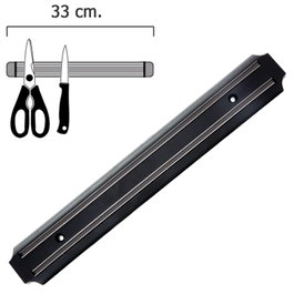 WOLFPACK LINEA PROFESIONAL Barra Magnética de 33 cm para Cuchillos y Multiusos